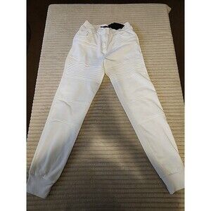 Modchok White Small Sweat Pants